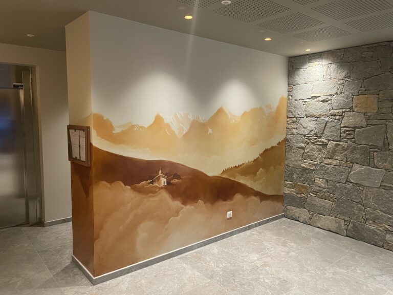 Fresque murale Hall d'Immeuble