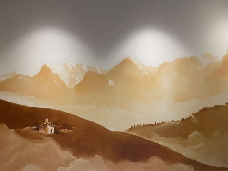 Fresque murale Hall d'Immeuble