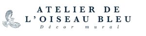 Atelier de l'Oiseau Bleu fresque murale