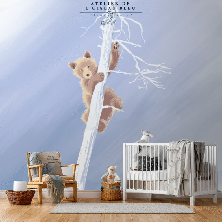 FRESQUE MURALE CHAMBRE ENFANT