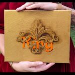 "King" peinture huile et acrylique