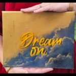 "Dream on" peinture huile et acrylique