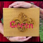 "Queen" peinture huile et acrylique