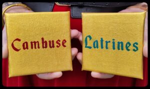 "Les petites pièces oubliées" - Peinture huile et acrylique