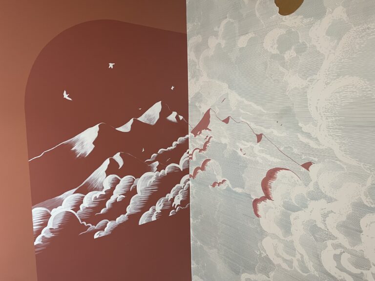 Peinture murale décor chambre enfant fresque