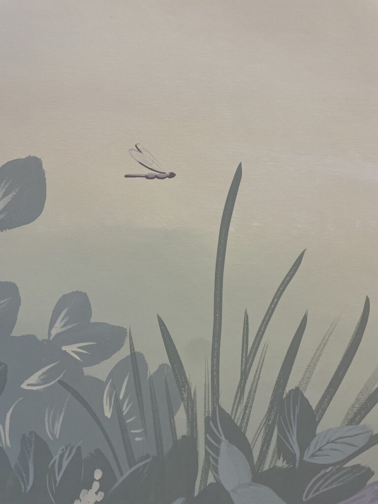 Papier peint à la main sur mesure