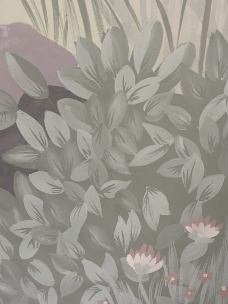 Papier peint à la main sur mesure