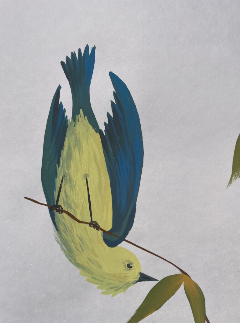 Papier peint à la main sur mesure