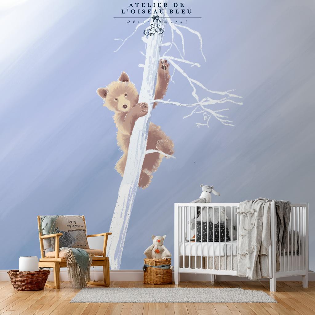 FRESQUE MURALE CHAMBRE ENFANT